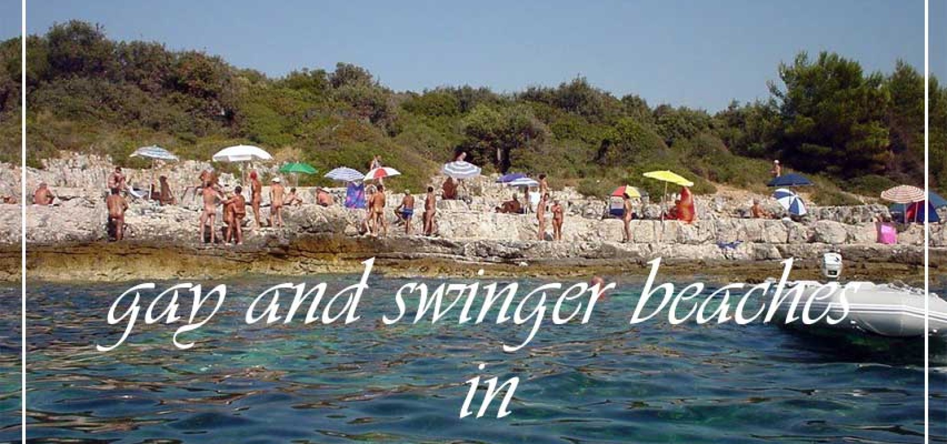 Gay and swinger beaches in Rovinj