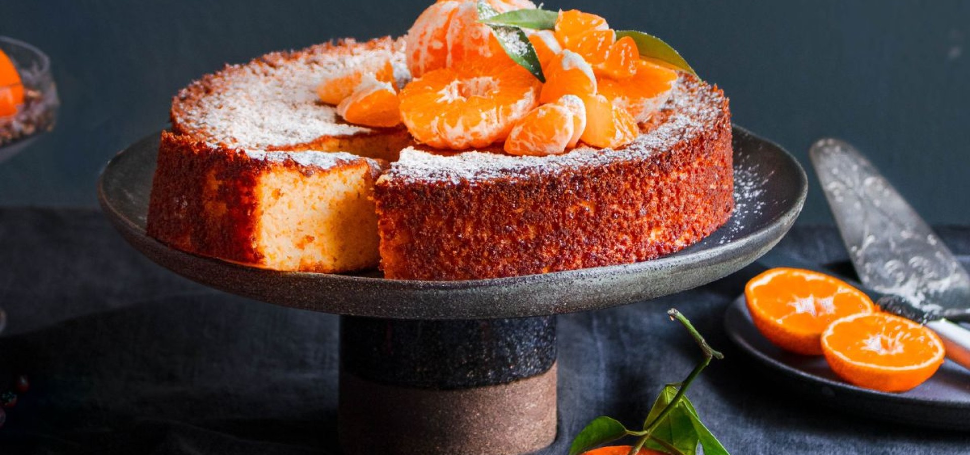 Δροσερό κέικ μανταρίνι