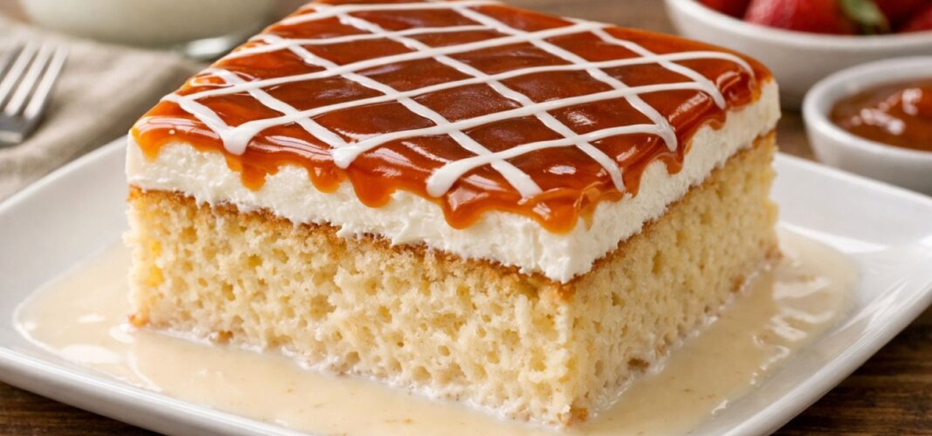 Τριλέτσε: Το αφράτο γλυκό με τα τρία γάλατα