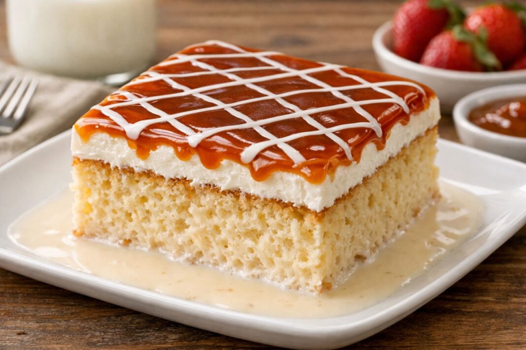 Τριλέτσε: Το αφράτο γλυκό με τα τρία γάλατα